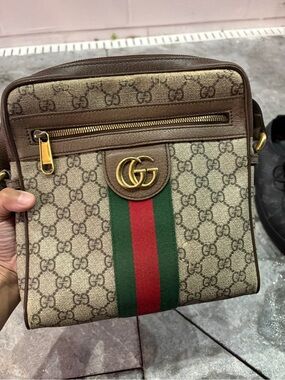 Gucci GG Supreme Ophilia beige shoulder bag